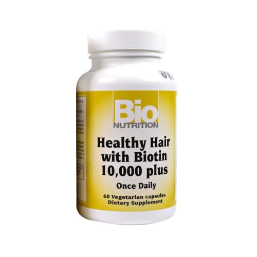 Bio Nutrition Healthy Hair with Biotin 10,000 Plus 